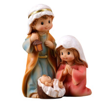 Kerststal Harsen Miniatuur Standbeeld Tafelblad Decors Kerst