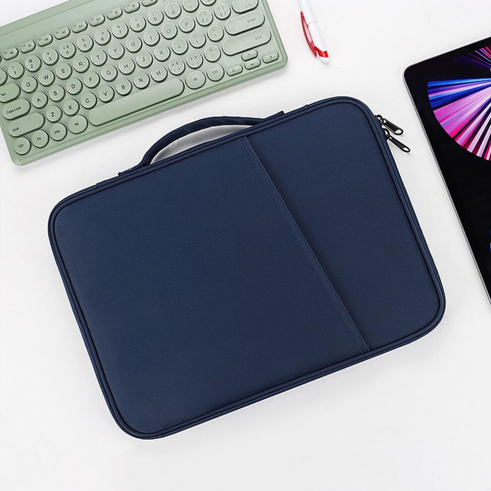 Tablet Case Padded Sleeve For Ipad Pro 11In M4 Ipad Air 11In M2 Ipad 10.9 10Th Gen Galaxy Tab S9/S8 12.913In Blue 9189345962165