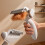 Efficient Pet Deshedding Tool Stainless Steel Teeh-White 5