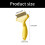 Efficient Pet Deshedding Tool Stainless Steel Teeh-White 3