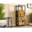 Adam Adam Stanton Tall Firewood Log Holder in Black 1