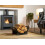 Adam Adam Fairford Firewood Log Holder in Black 1