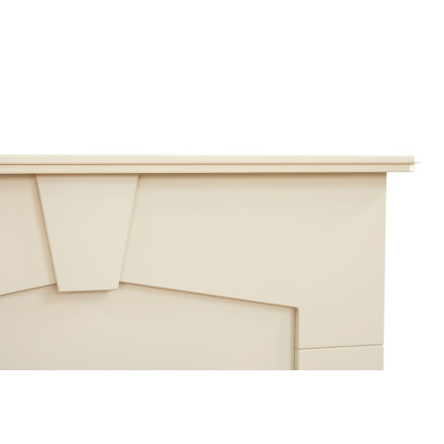 Adam Adam Abbey Fireplace in Stone Effect, 48 Inch 2