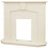 Adam Adam Abbey Fireplace in Stone Effect, 48 Inch 2