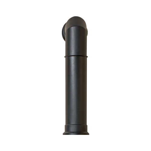 Adam Adam Tall Angled Stove Pipe in Black 1