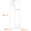Adam Adam Tall Angled Stove Pipe in Black 3