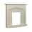 Adam Adam Truro Fireplace in Cream, 41 Inch 3
