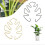 Multifunctional Rustproof Metal Flowerpot Rack-S Green 5
