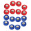 32 Pieces Shuffleboard Pucks Replacement Balls for Shuffleboard Paddles 1