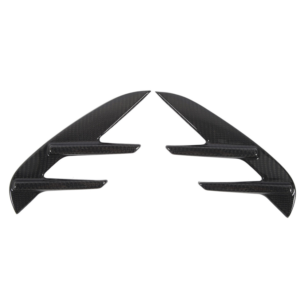 Shark Gills Front Fender Vent Cover Genuine Carbon Fiber Guards Uv Resistant Fouling Resistant Sporty Design Aggressive Style Perfect Fit For Bmw X3 9190834890166