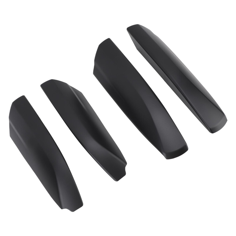 4 Pcs Roof Cargo Rack Rail End Cover Replacement For Toyota Highlander 2007-2013 Black 3001368796137