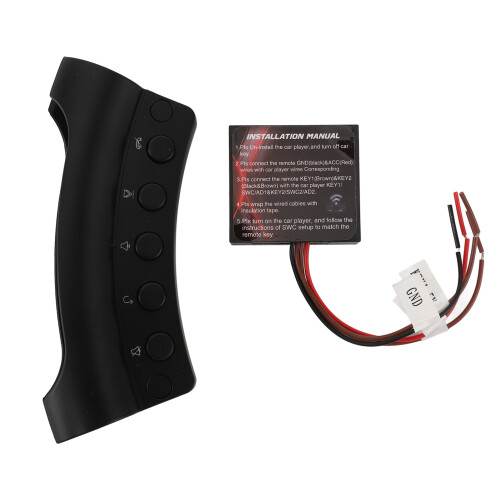 Télécommande multifonctionnelle au volant, compatible avec tous les autoradios Android, système de navigation sans fil, connectivité optimale,