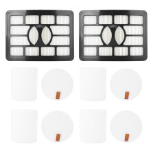 Filtros para aspiradoras Shark, compatibles con NV500, NV501 y NV502, fabricados con material de alta resistencia y lavables, que mejoran el confort