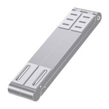 Supporto per laptop portatile ventilato e di raffreddamento, ampia compatibilità, design robusto e durevole per ufficio, scuola, casa, affari,