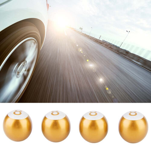 Σετ καπακιών αέρα ελαστικών από κράμα αλουμινίου Pool8Ball, ανθεκτικό στη διάβρωση, 1