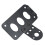 Motorcycle License Plate Bracket Side Mount Holder Bracket With Aluminum Alloy Construction Versatile Mounting Strong Fixation Function Simple 5