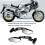 Καθρέφτες οπισθοπορείας αλουμινίου Καθρέφτες μοτοσικλέτας με ανακλαστικό 7