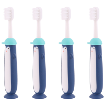 Toddlers Toothbrush, Dinosaur-Shaped Handle Cruelty-Free for Babies 12 Months and Up Extra Soft for Cavity Fighting