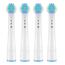 Precision Clean Toothbrush Heads, Oral-B Compatible, Color-Coded Identification, High-Quality Filaments, Promotes Customer Delight, 4 Pieces