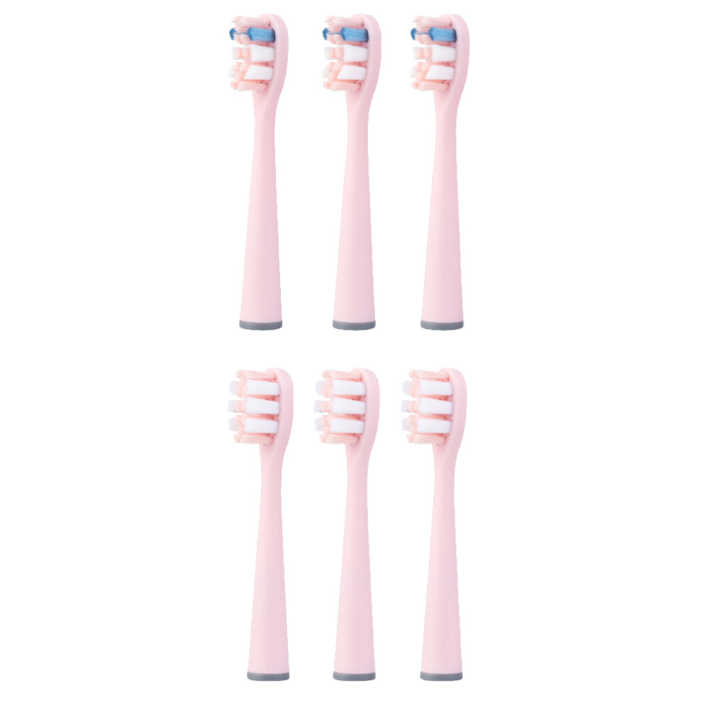Electric Toothbrush Heads, 3D End-Rounded Bristles For Gentle Yet Powerful Cleaning, 6-Pack