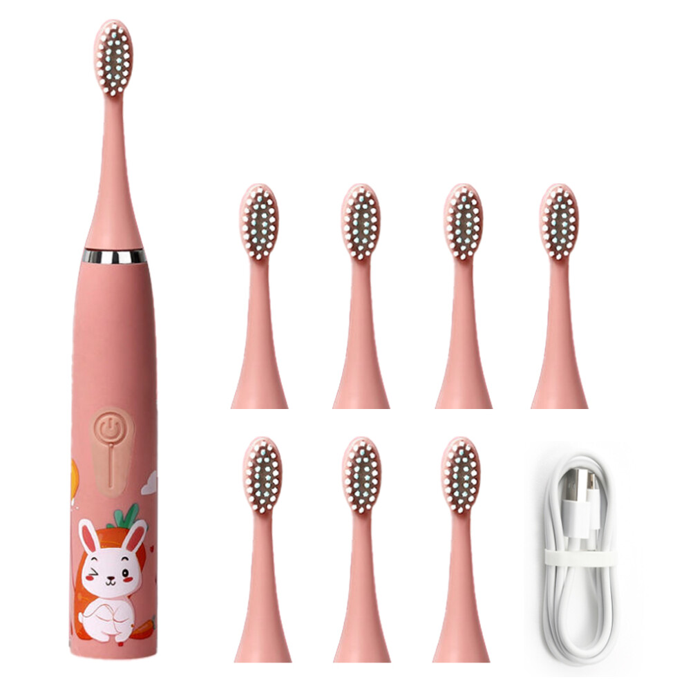 Kids' Sonic Electric Toothbrush: Oral Care Gifts for a Joyful Brushing Routine, Equipped with Replacement Brush Heads and Scientific Smart Brushing