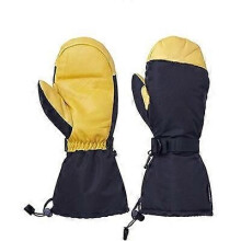 Gants d'hiver longs (M) pour le ski, mitaines, gants de travail chauffants et isolés Thinsulate pour