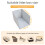 Cats Litter Splash Protector Water Resistant Litter Box Barrier 3