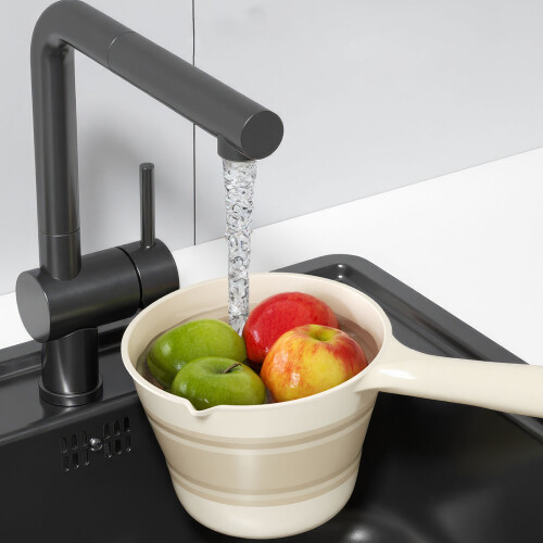 Ensemble de seau à eau pliable multifonctionnel,-Crémeux gros 2