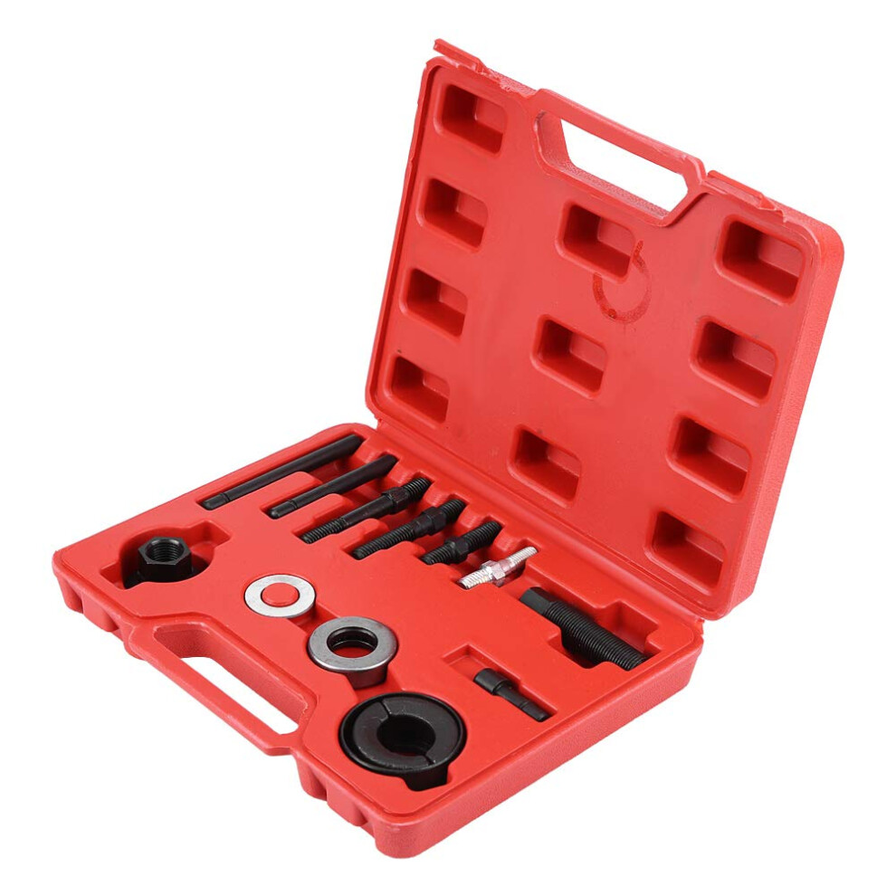 Pulley Installation And Removal Kit, Easy Installation, Corrosionresistant, Strength Alloy Steel Power Steering Pump Pulley Puller For Cars 9412369954008