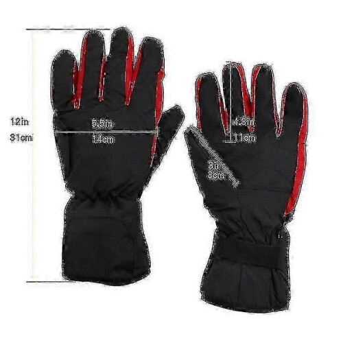 Elektrisch beheizbare Winterhandschuhe mit Akku-Beheizung/Ski 2