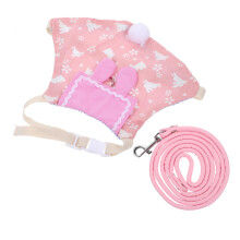1Satz Bunny Clothing Leash for Small Pets, Breathable Costume with Adjustable Harness for Special Occasions, Comfortable for Your Pets