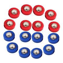 Pack of 20 Slider Beads Table Game Pucks Shuffleboard Puck Table Puck Table Game Roll Beads Toy Shuffleboard Table Pucks for Mini Curling Game