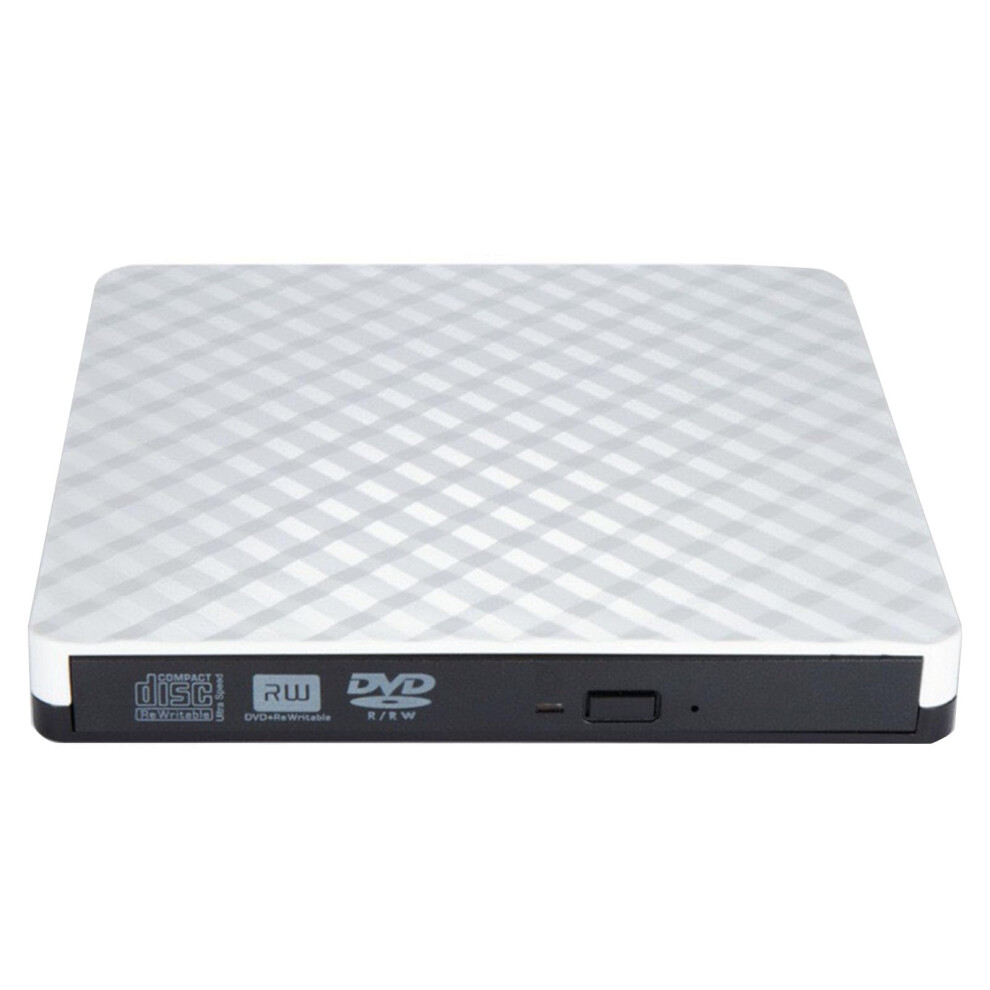 External Usb3.0 Drives For Burning And Reading Optical Discs, Usbc Burner, Compatible With Windows Macos Linux, White 9412369028662