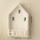 Wall Mounted Key Shelf Natural Wood Metal Multi Hook-Black 5