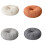 Soft Round Meditation Cushion Floor Pillow For-Light Grey 45cm 2