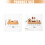 Efficient Wooden Wall Hook Set Adhesive Mounted Key Holder-B 3