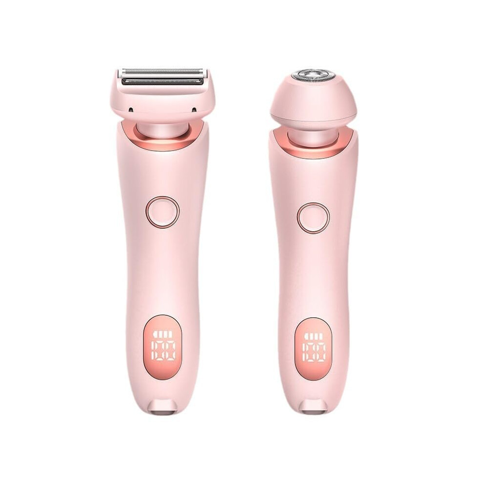 Rechargeable Electric Shaver for Women, 3in1 Painless Epilator, Waterproof for Face, Legs, Arms, Wet  Dry Use Rose