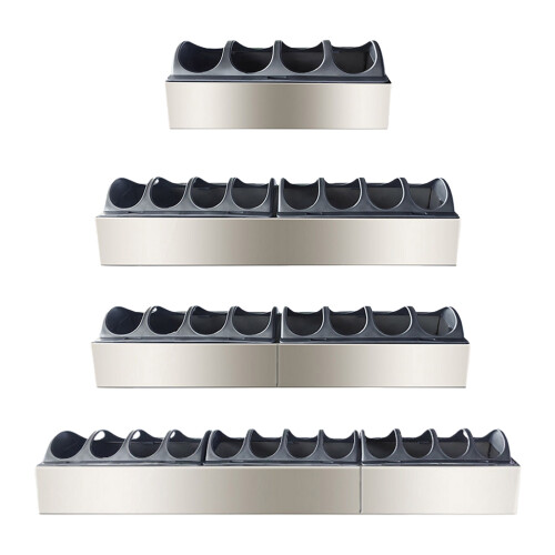 Rectangular Chicken Feeder For Outdoor Use-Double slot 60x11x4. 1