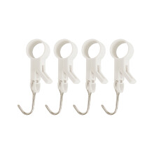 4PCS Plastic S Hooks With Rotating Design for Multipurpose