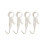 4PCS Plastic S Hooks With Rotating Design for Multipurpose 1