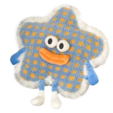 Multifunctionele lounges Sierkussen Ergonomische rugsteun-Blauw
