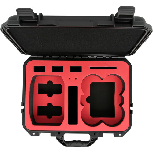 Waterproof Hard Case for UAV Fly More Set Protector, IP67 Protective Quadcopter Box with Foam 1