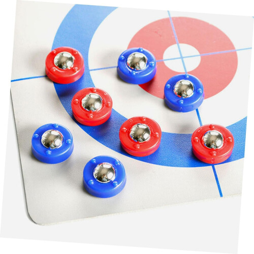Shuffleboard Fans 32Piece Mini Set Including Shuffleboard Bowling Curling Versatile 2
