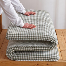 Full Size Futon Mattress, Soft Topper For Dorm Rooms, Foldable Floor Mattress, Tatami Mat Style, Full 120x200cm, Green