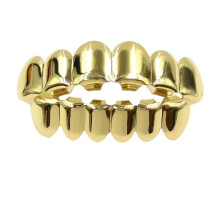 Teeth Grillz Mouth Bottom Hip Hop Teeth Grills for Men and Women Style 1