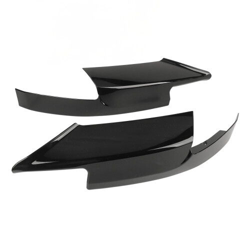 Blank sort forkofanger diffusor Slagfast frontspoiler Ingen modifikation nødvendig Direkte montering Førsteklasses materialer Forbedrer 1