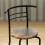 Small Table And 2 Chairs Breakfast Kitchen Room Compact Modern Furniture Set 4