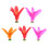 Chinese Jianzi Goose Feather Random Color 20X4CM 1