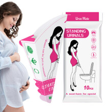 Pee Standing Up for Women, Female Urination Device, Foldable Paper Urine Case, Hygienic LeakProof, Compact Mobility Aid