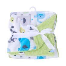Luxuriously Soft Baby Blanket, Keeps Baby Warm With Micro Mink Front And Sherpa Backing, Portable And Gift Idea